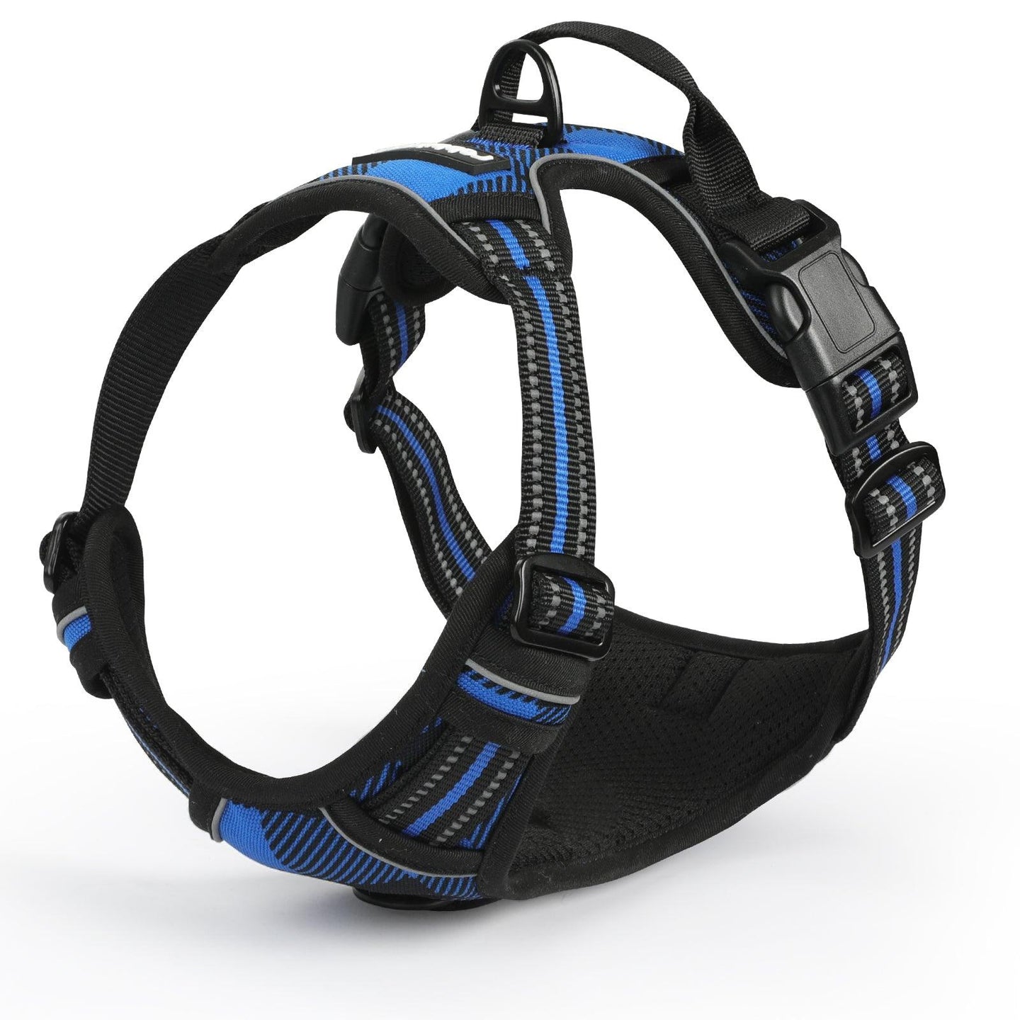 Rabbitgoo Plaid Harness for Large Dogs